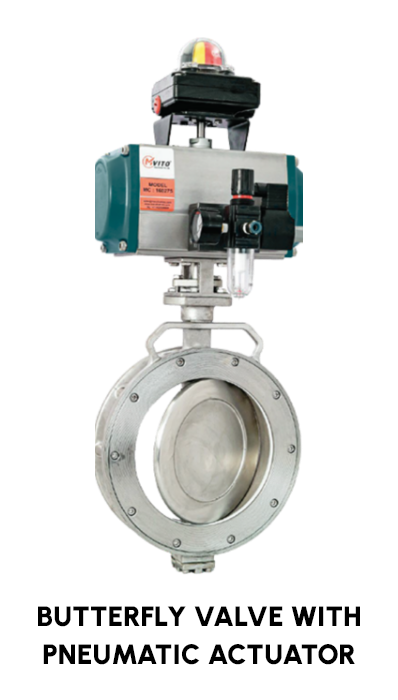 Butterfly-Valve-with-pneumatic-actuator